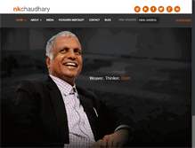 Tablet Screenshot of nkchaudhary.com